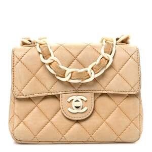 Chanel Lambskin Quilted Bekko Resin #224451C19B